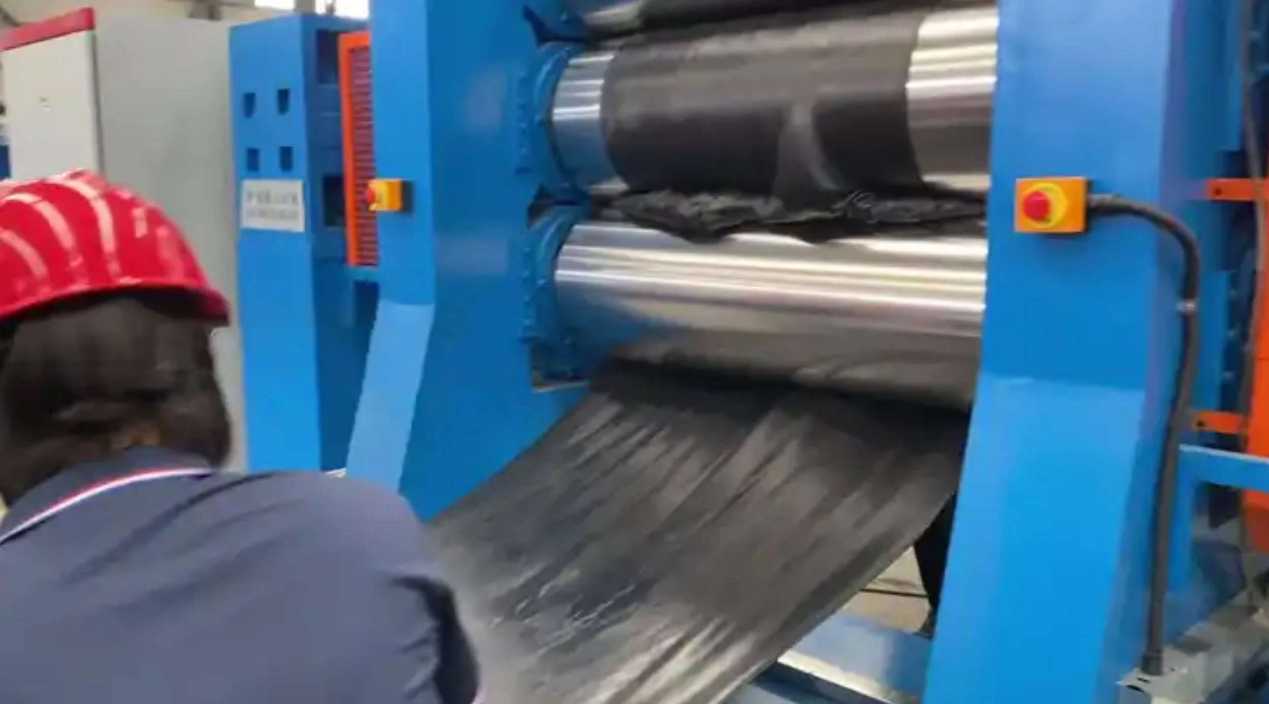 Calendering of Silicone Rubber