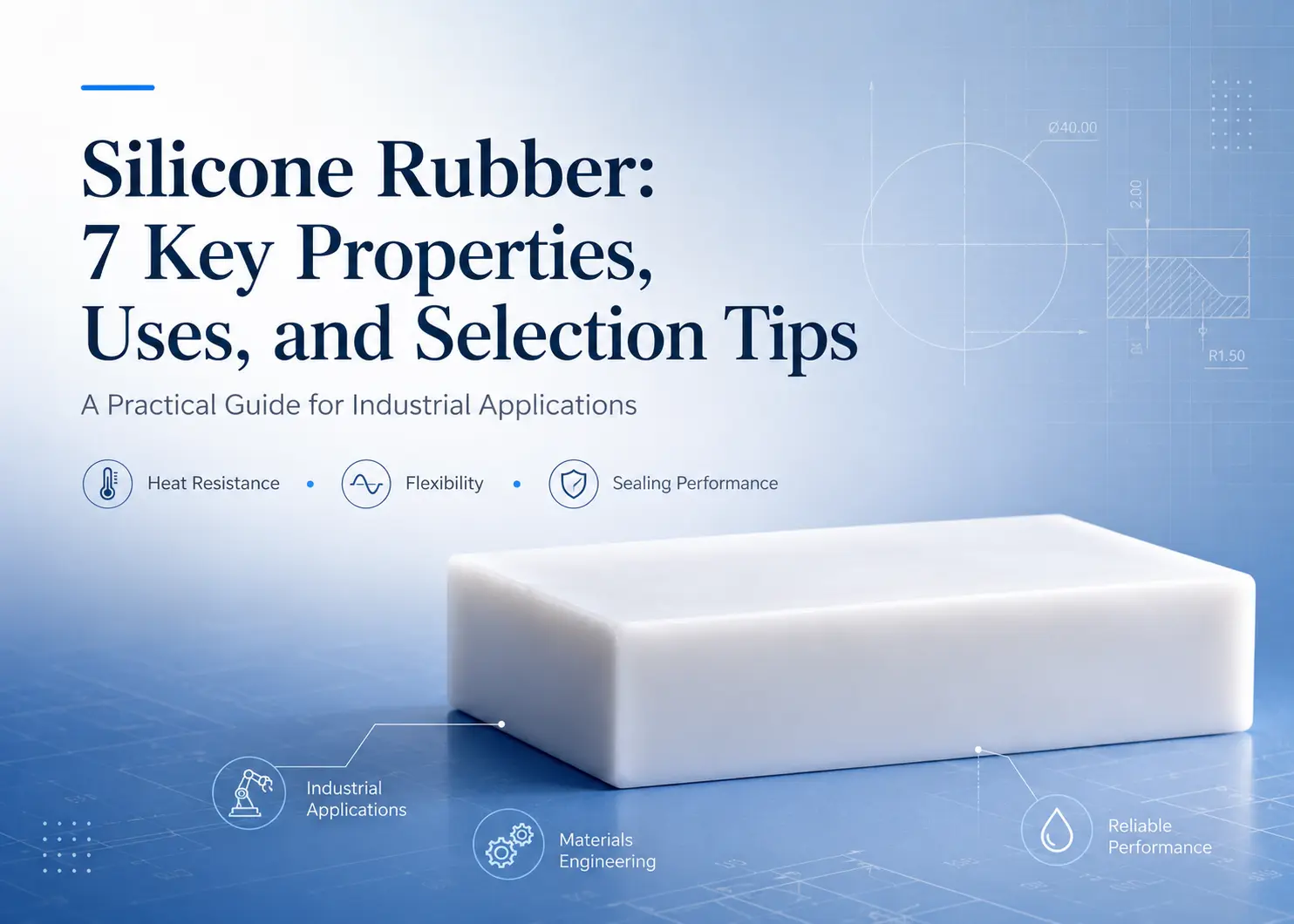 silicone rubber 7 properties