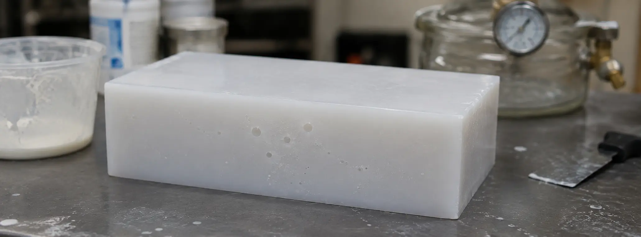 bubbles in silicone