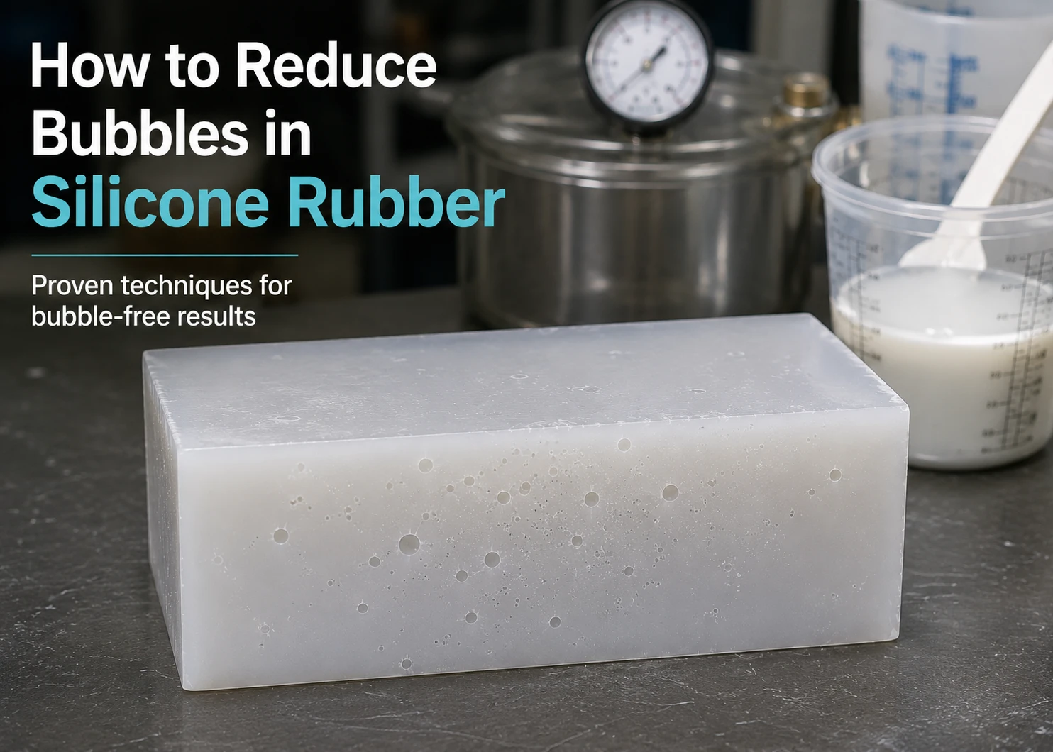 How To Reduce Bubbles In Silicone Rubber?
