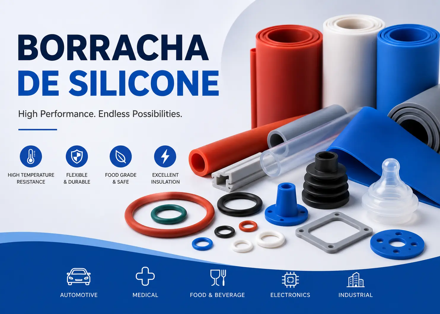 Caoutchouc de silicone