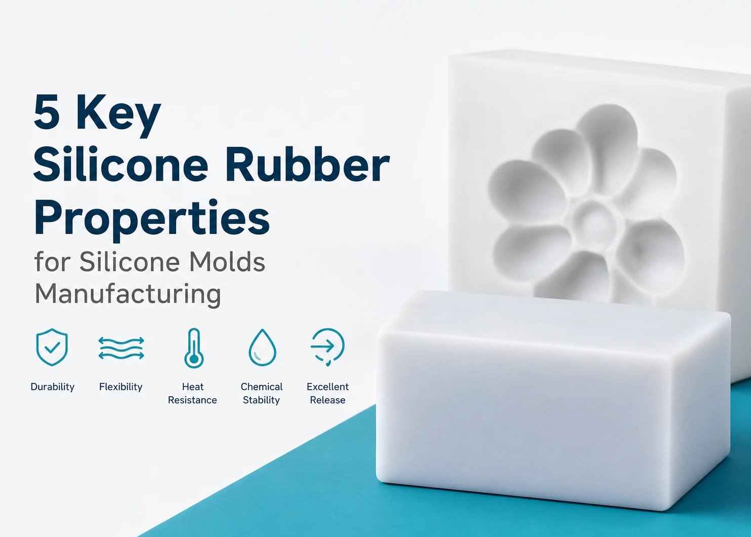 Silicone Molds: 5 Key Silicone Rubber Properties to Consider