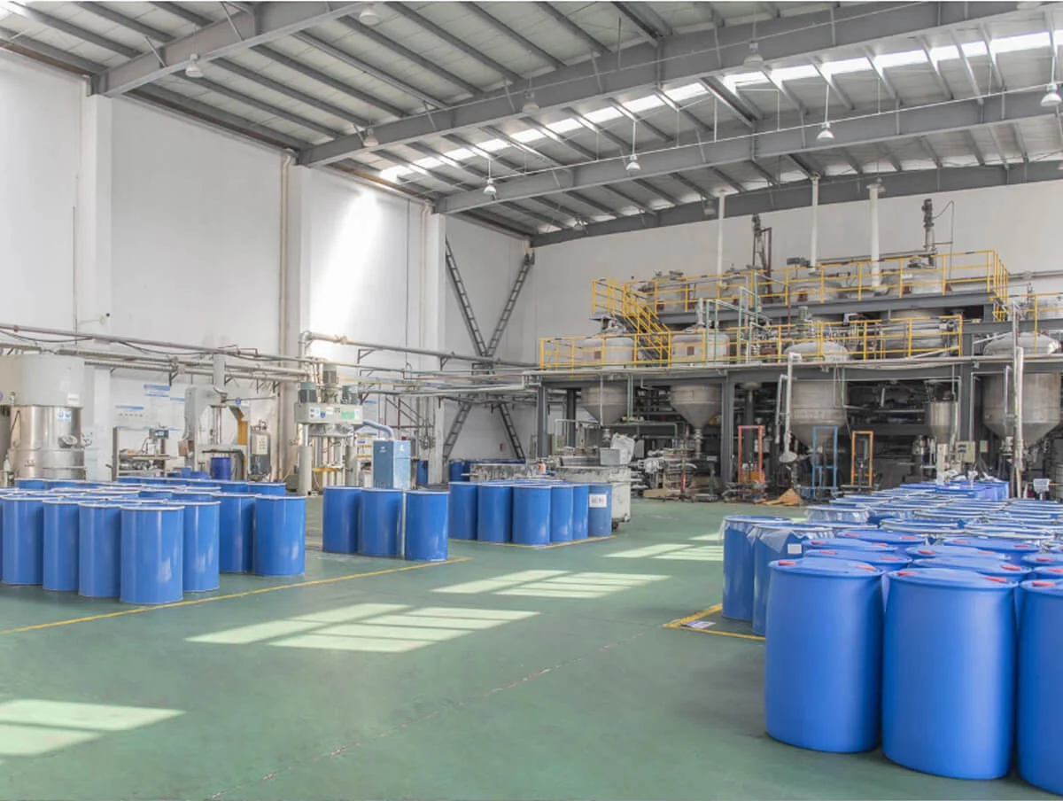 Two-part RTV silicone being mixed for mold making and encapsulation