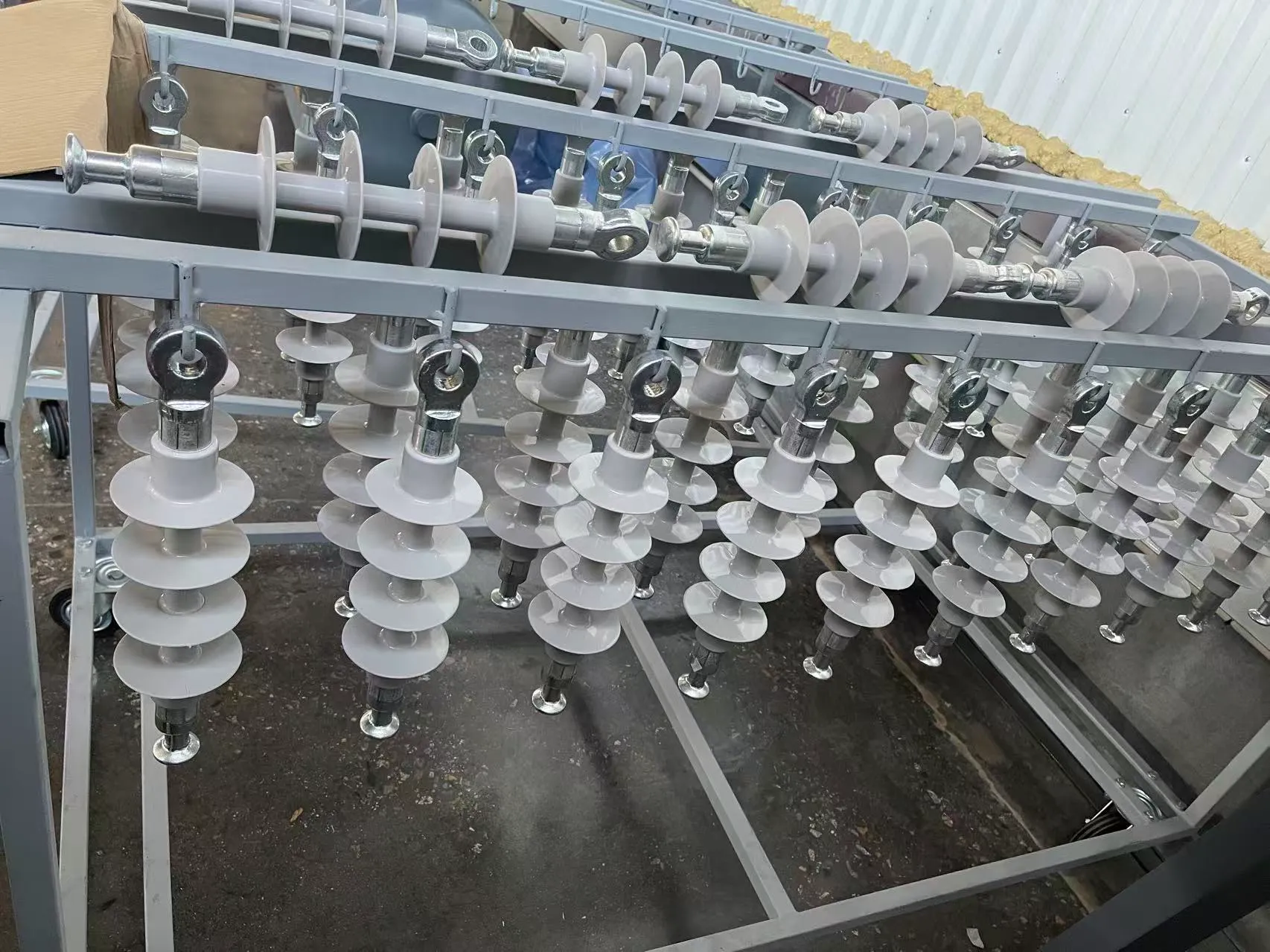 Vietnam silicone insulator production line project site