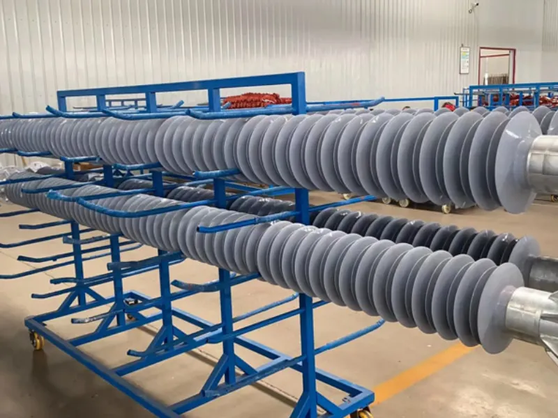 Composite insulator silicone rubber housing