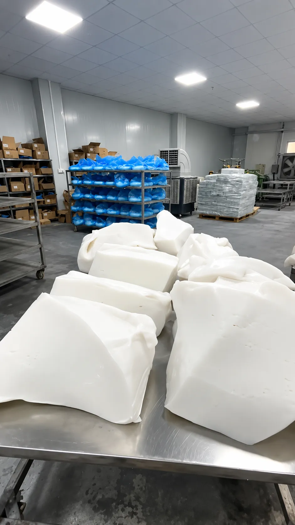 Silicone rubber factory production workshop