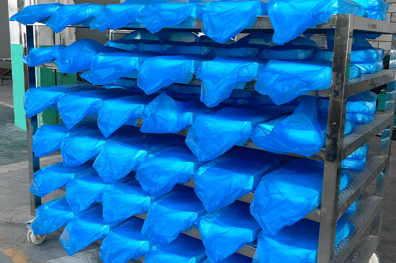 Electrical and mechanical silicone rubber testing