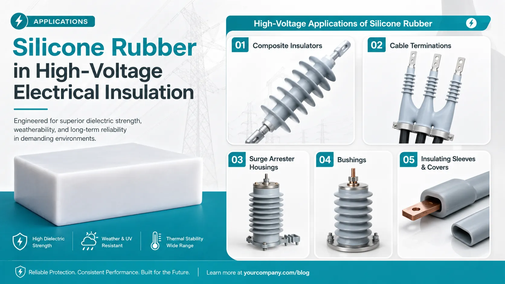 silicone-rubber-high-voltage-electrical-insulation