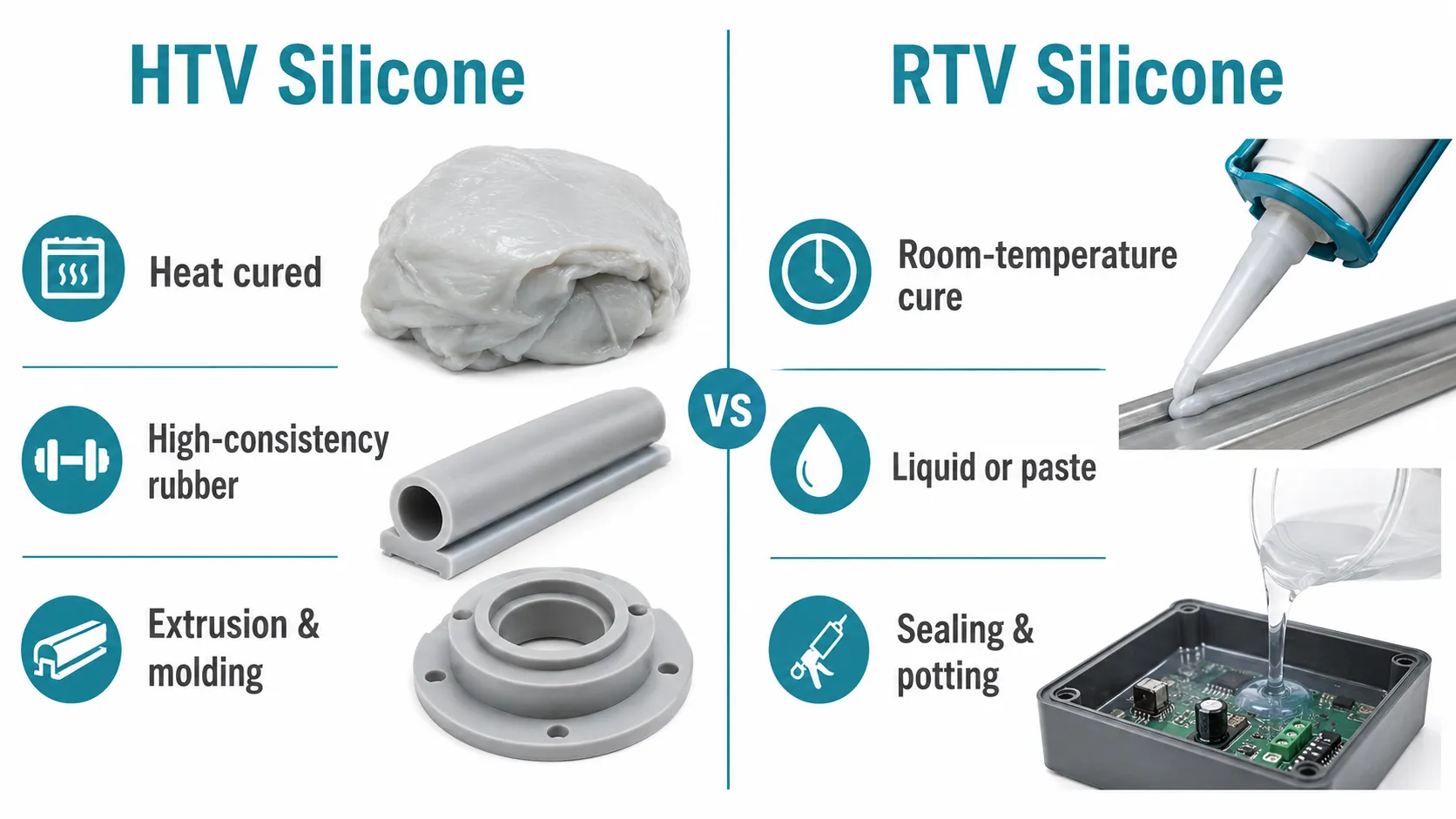 htv & rtv silicone