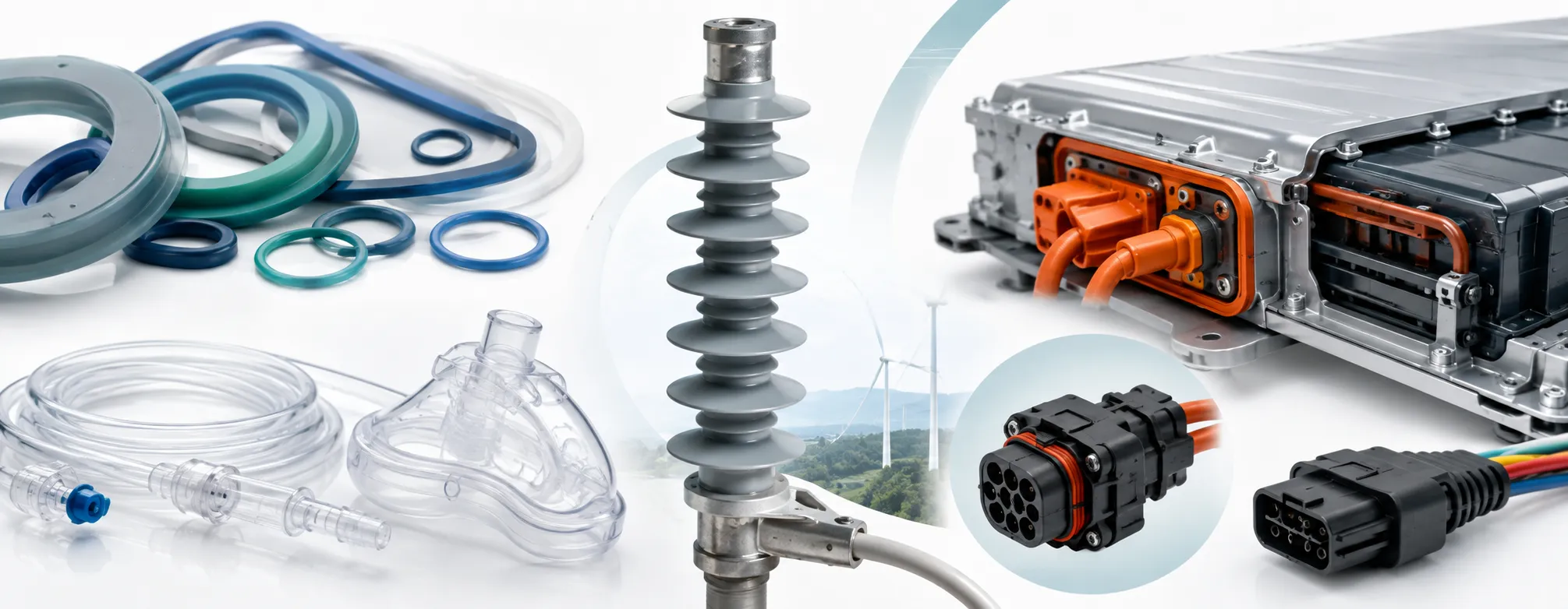 silicone rubber application