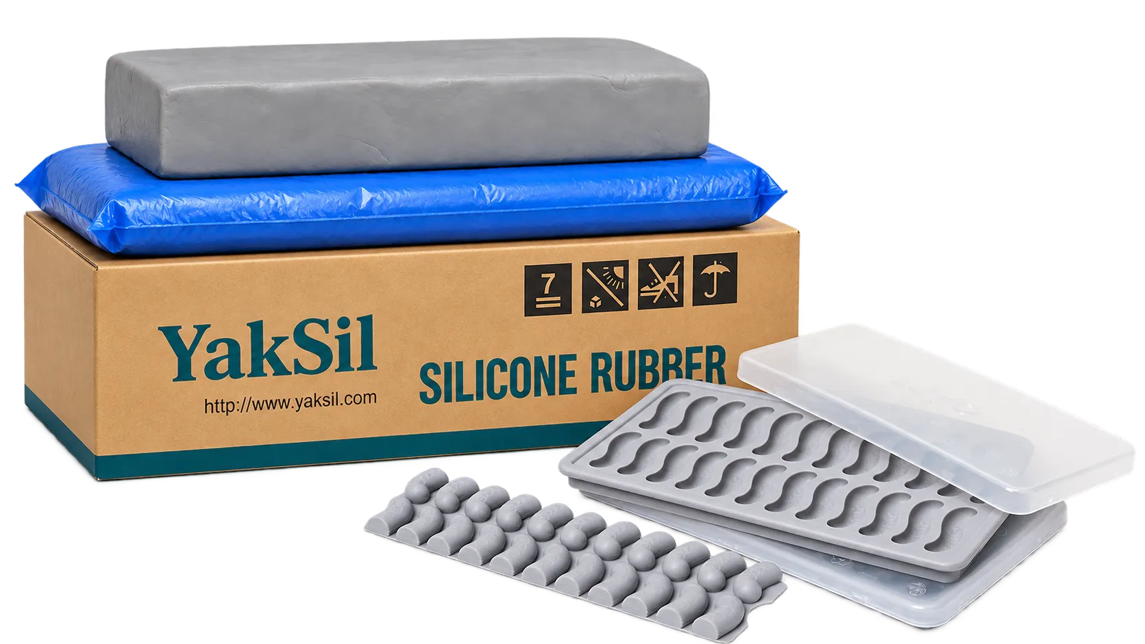 Yakows solid HTV silicone rubber compound for compression molding